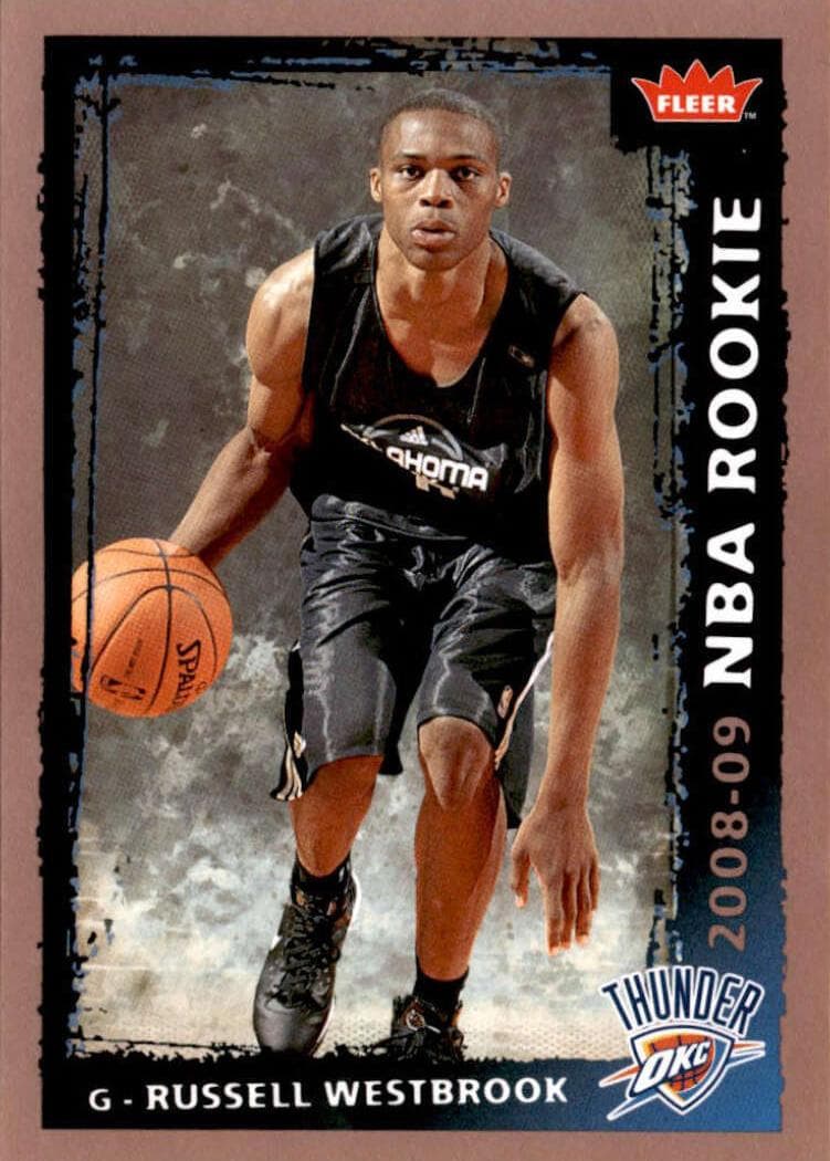 Russell Westbrook 2008 fleer