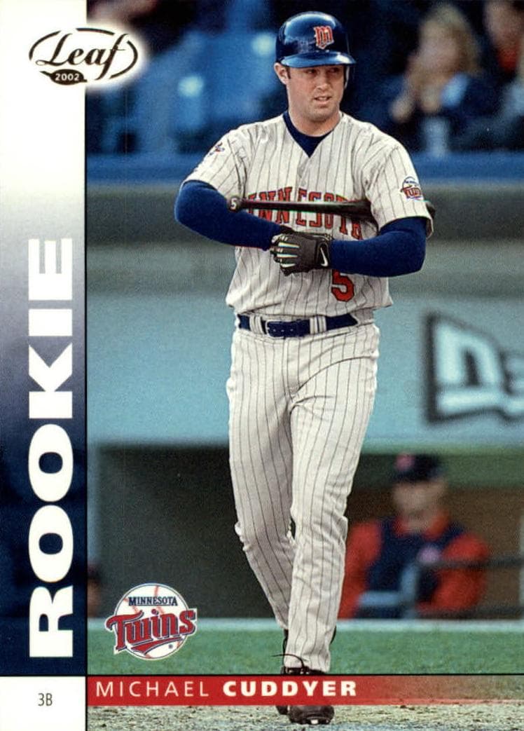 Michael Cuddyer 2002 leaf Leaf