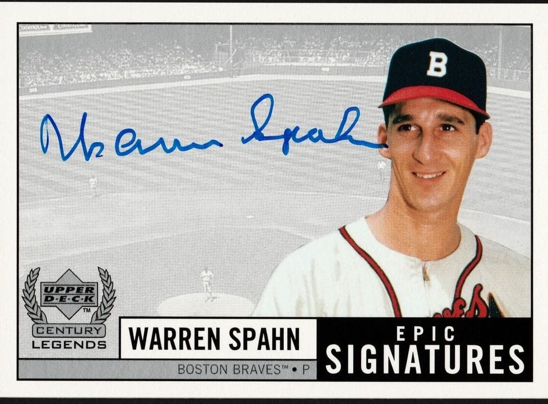 Warren Spahn #WS