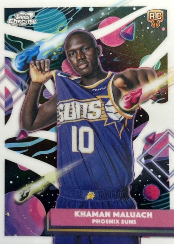 Khaman Maluach 2025 topps Topps Cosmic Chrome