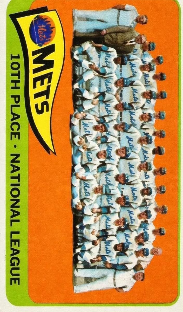 New York Mets 1965 topps Topps