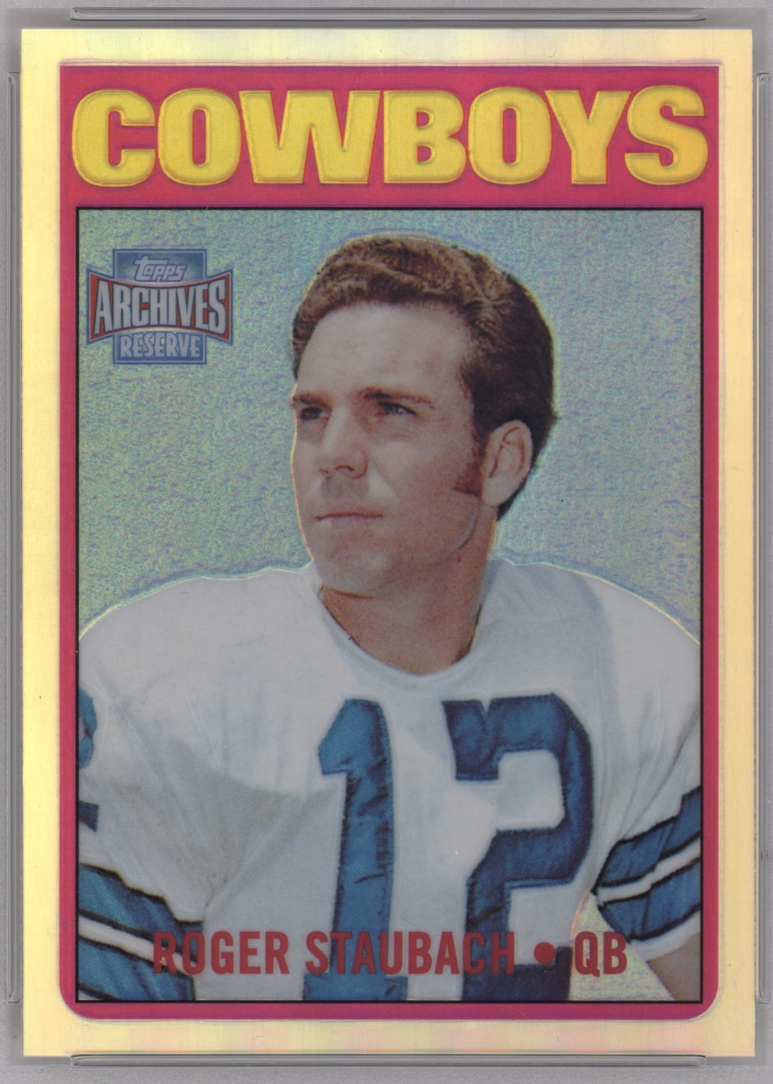 Roger Staubach 2001 topps