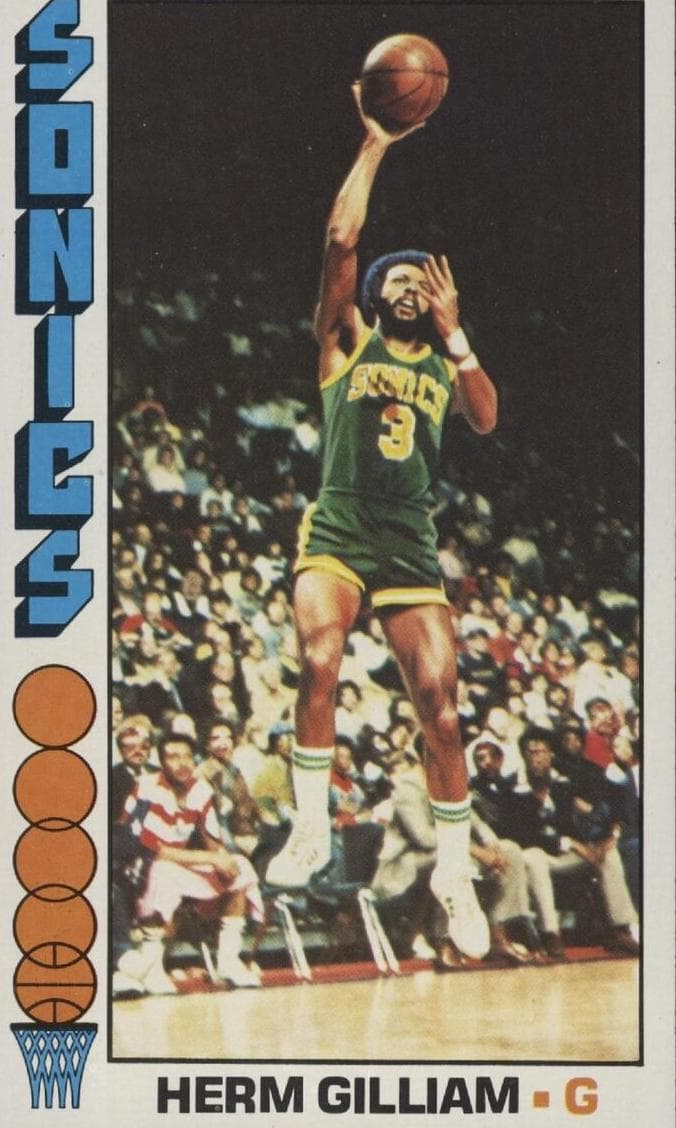 Herm Gilliam 1976 topps Topps