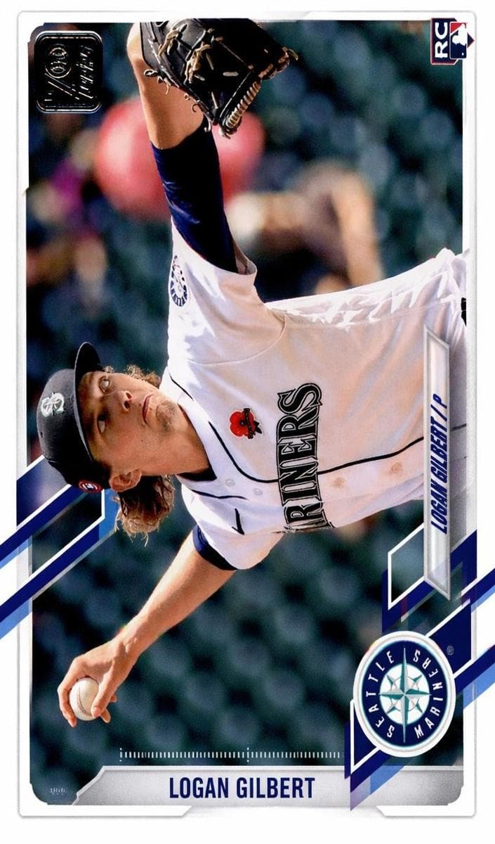 Logan Gilbert 2021 topps Topps Update