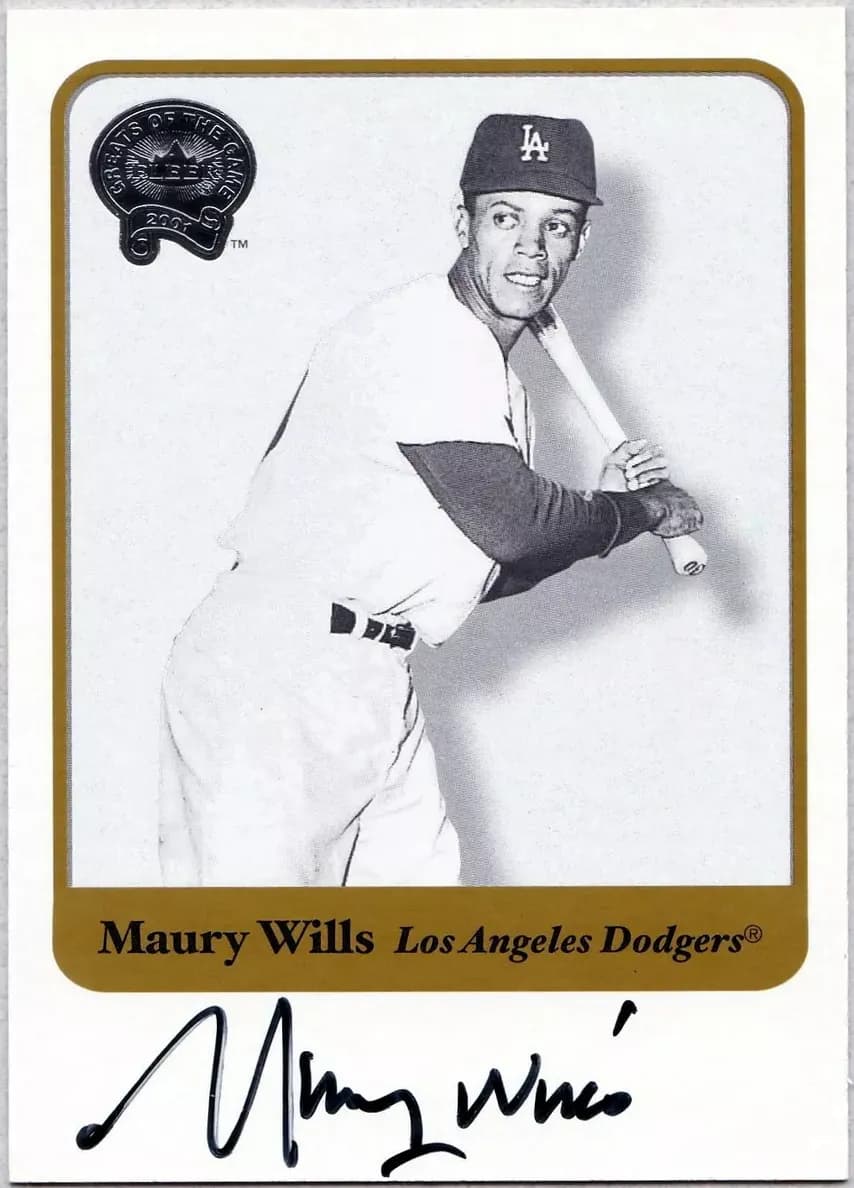 Maury Wills #nno