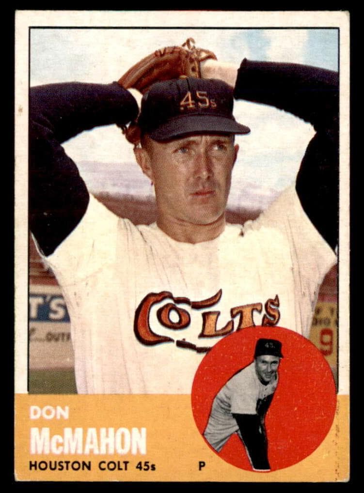Don McMahon 1963 topps Topps