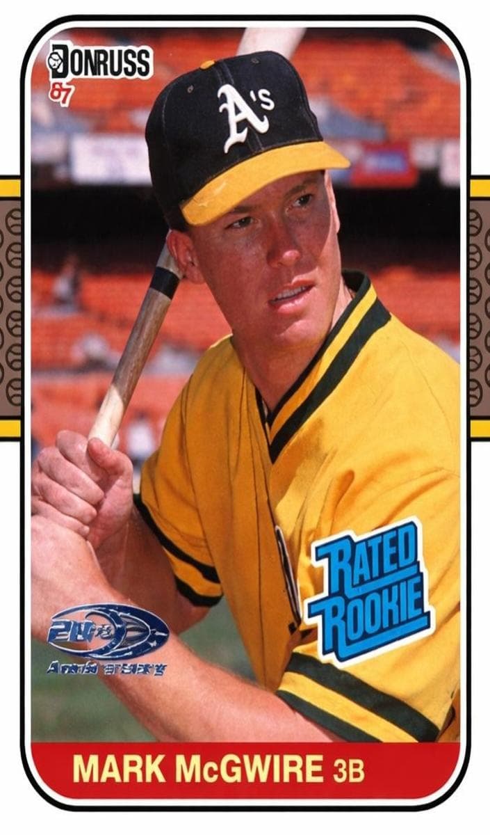 Mark McGwire 2001 panini