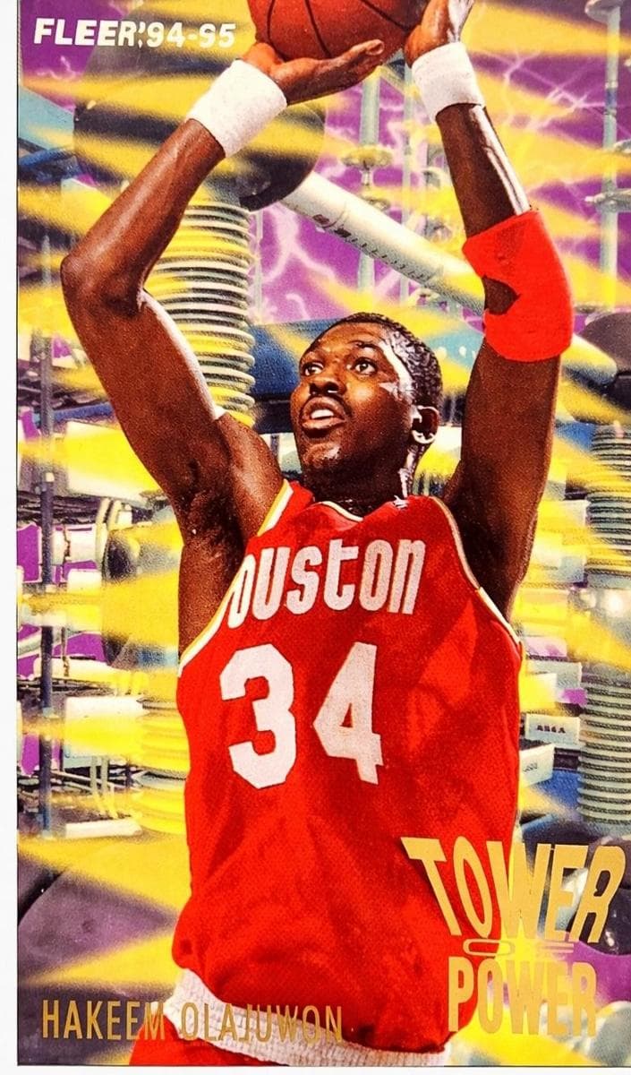 Hakeem Olajuwon 1994 fleer Fleer