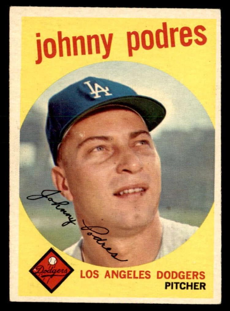 Johnny Podres 1959 topps Topps