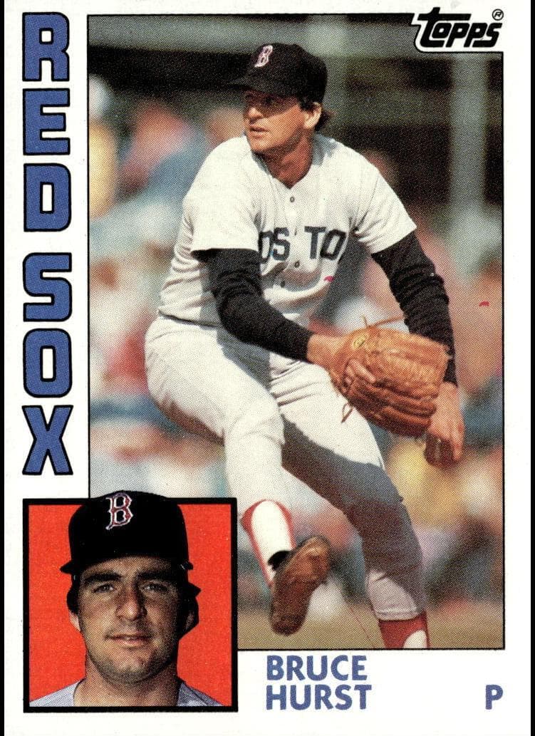Bruce Hurst trading card