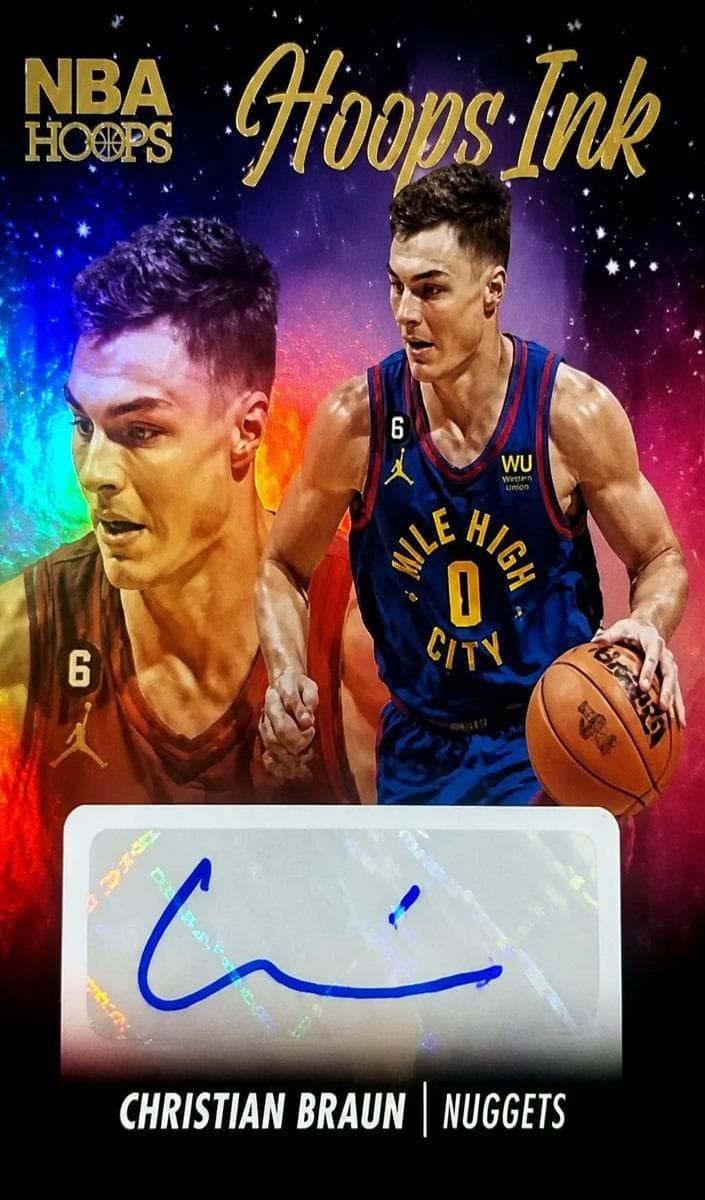 Christian Braun 2023 panini Hoops