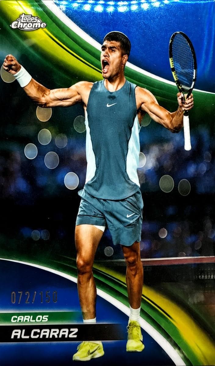 Carlos Alcaraz trading card