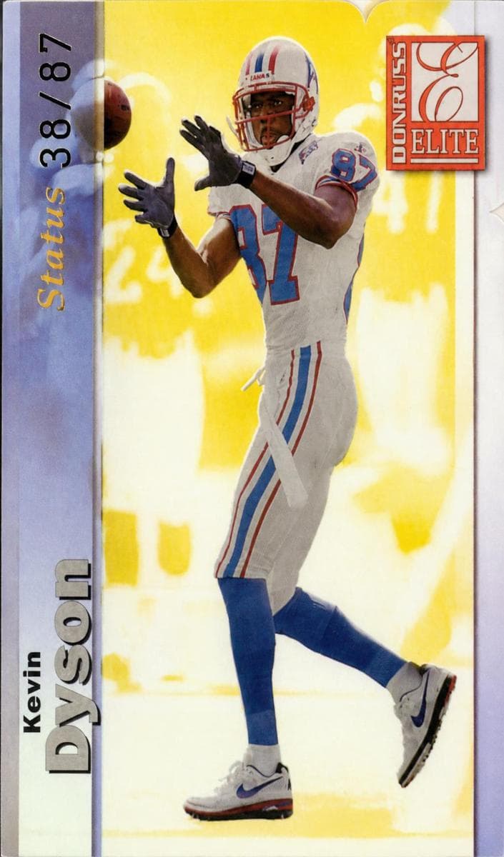 Kevin Dyson 1999 panini Donruss Elite