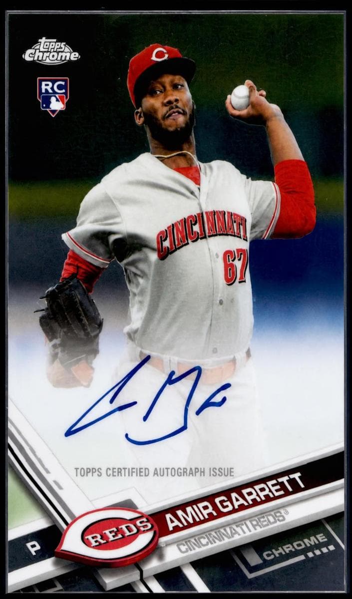 Amir Garrett 2017 topps
