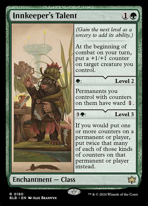Innkeeper's Talent 2024 Magic: The Gathering Bloomburrow