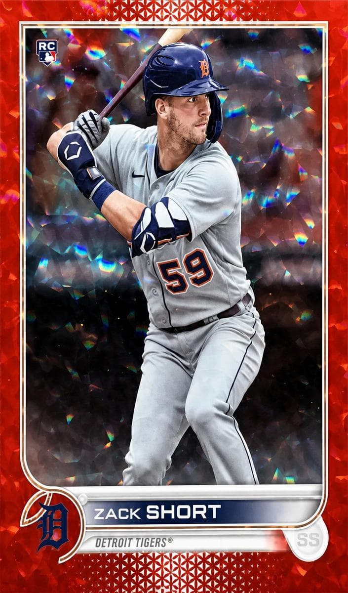 Zack Short trading card