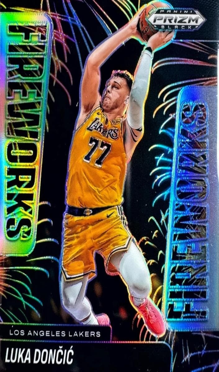 Luka Doncic 2024 panini Panini Prizm Black