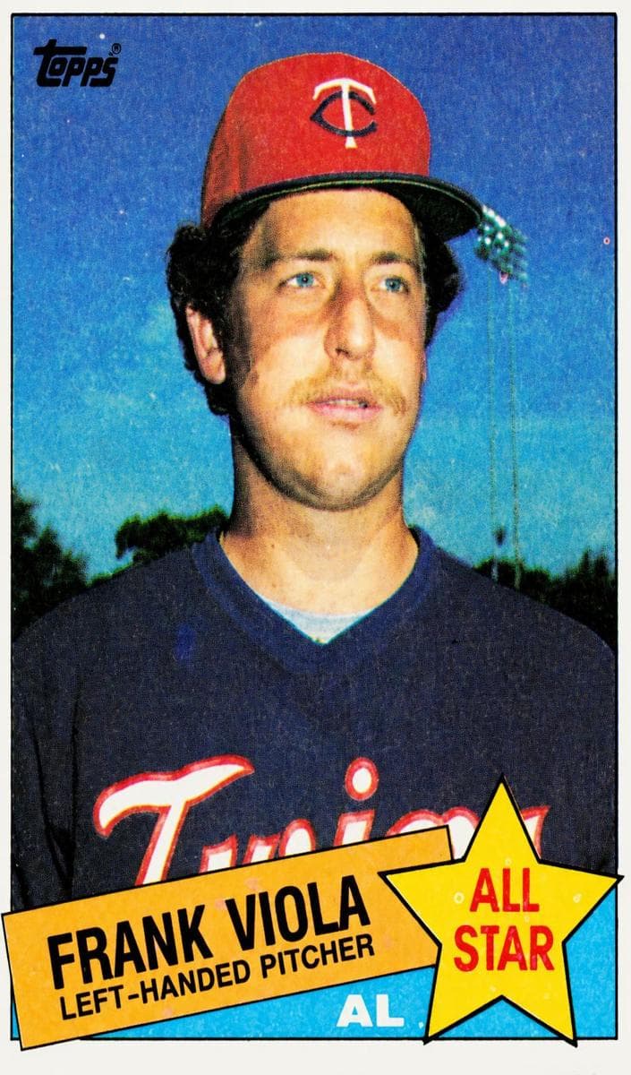 Frank Viola 1985 topps Topps