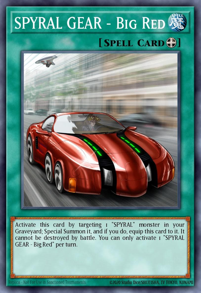 SPYRAL GEAR - Big Red 2016 Yu-Gi-Oh! The Dark Illusion