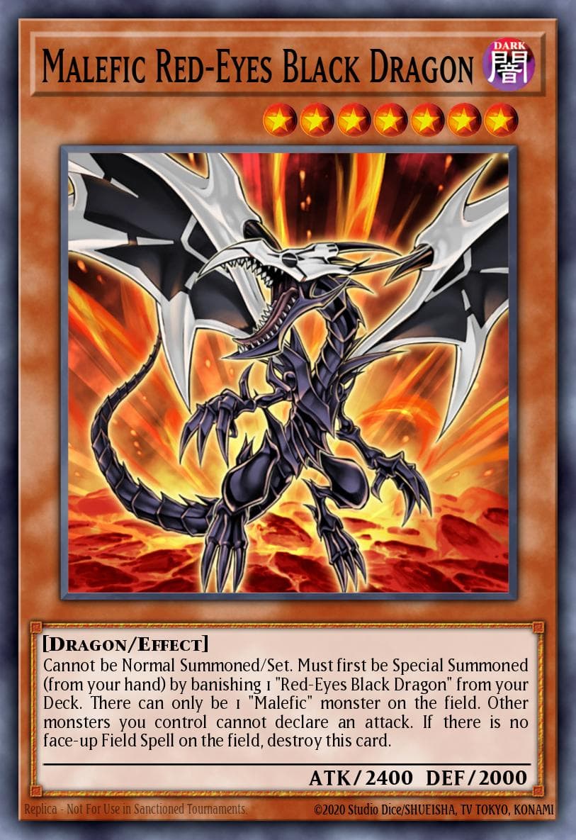 Malefic Red-Eyes Black Dragon 2011 Yu-Gi-Oh!