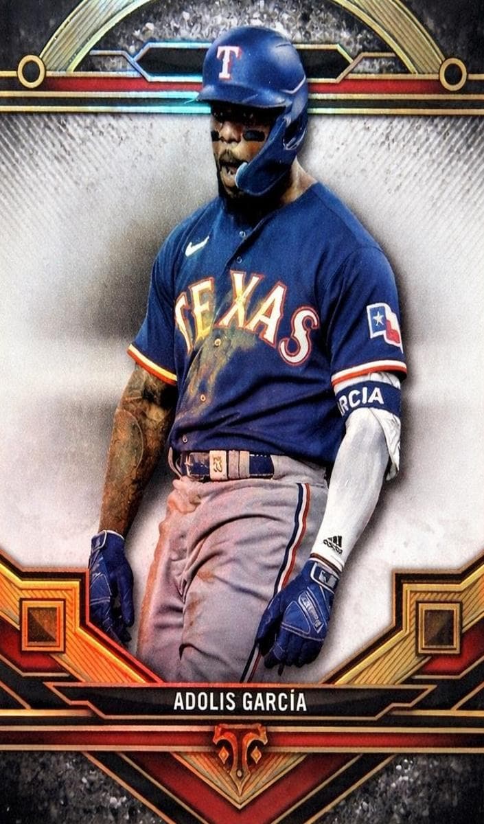 Adolis García 2024 topps Topps Triple Threads