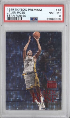 Jalen Rose 1999 fleer Mystique