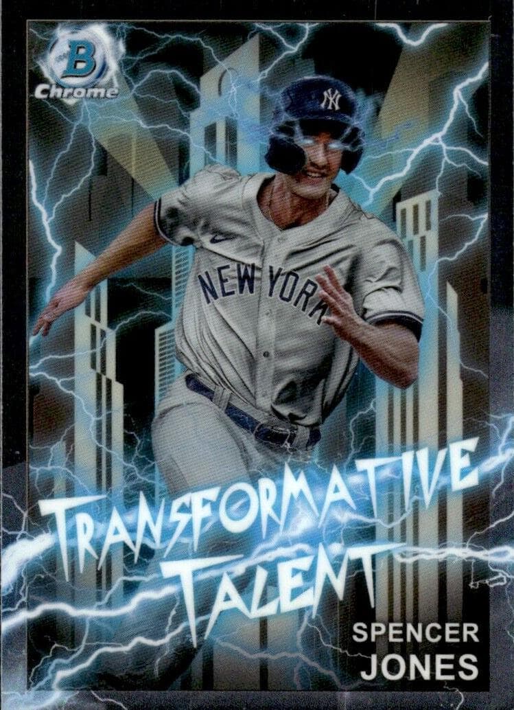 Spencer Jones 2023 bowman Bowman Draft