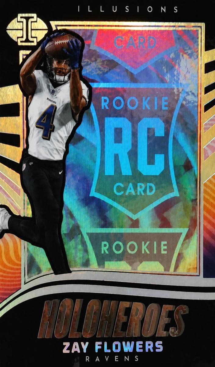 Zay Flowers 2023 panini Panini Illusions
