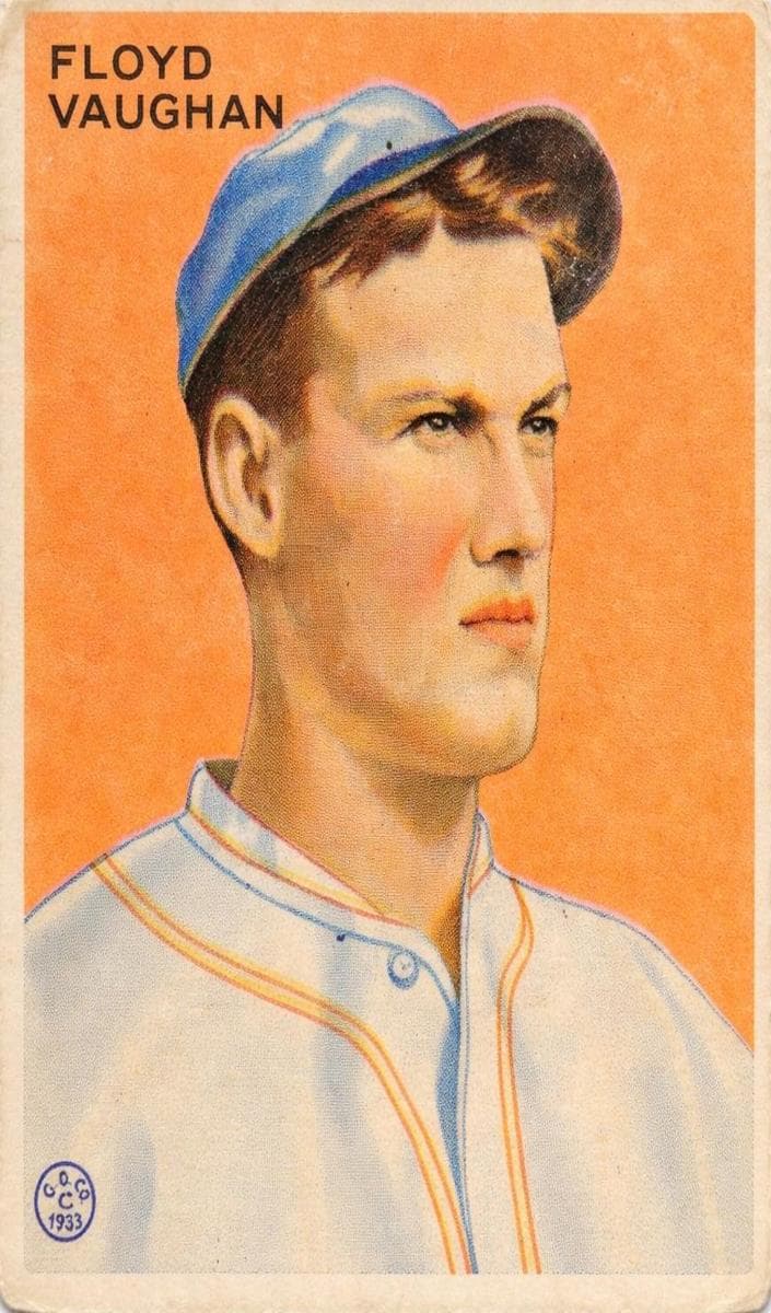 Floyd Vaughan 1933 unknown Goudey