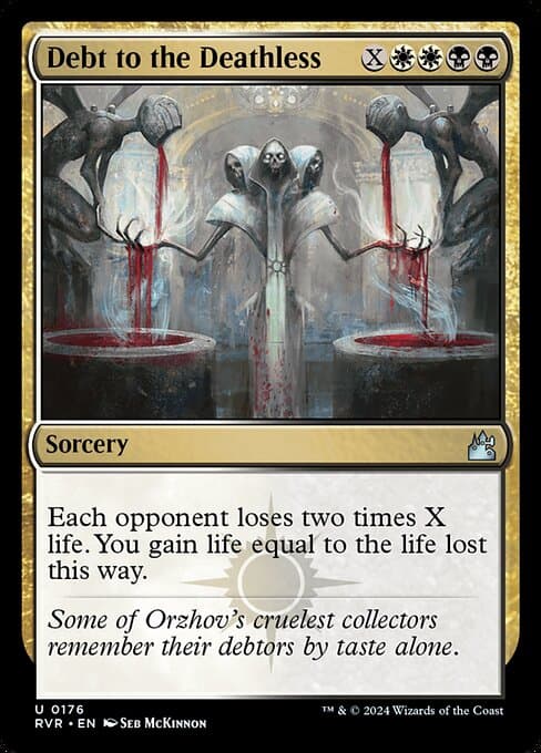 Debt to the Deathless 2024 Magic: The Gathering Ravnica Remastered