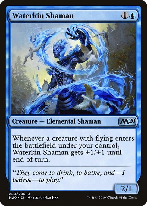 Waterkin Shaman 2019 Magic: The Gathering Core Set 2020