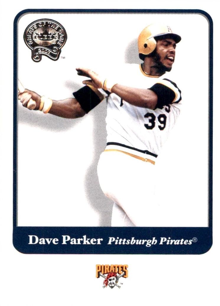 Dave Parker 2001 fleer