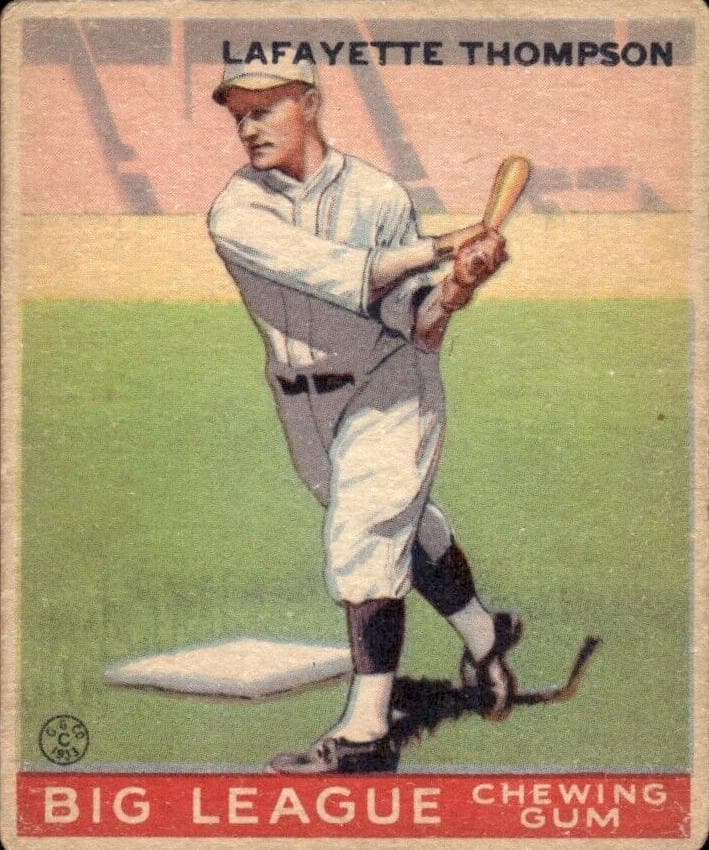Lafayette Thompson 1933 unknown Goudey