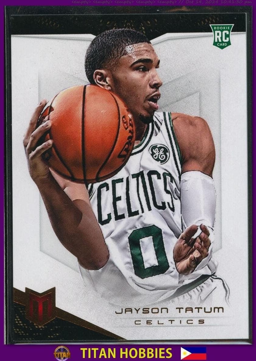 Jayson Tatum 2017 panini