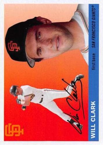 Will Clark 2020 topps Topps Archives
