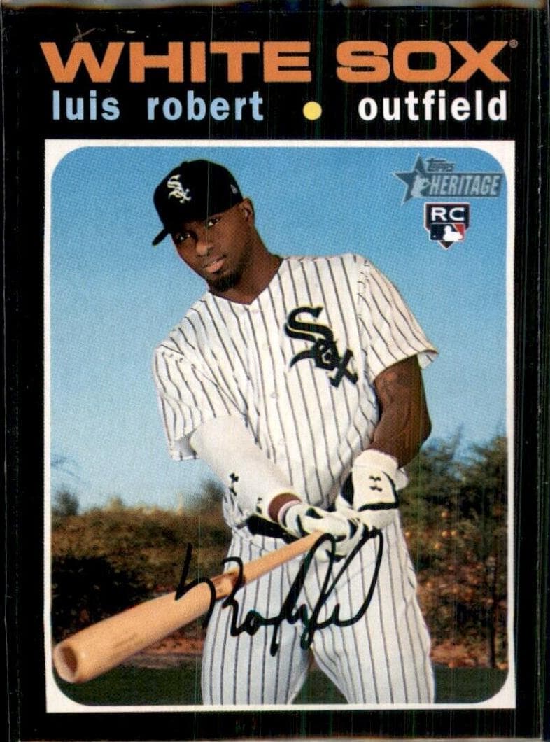 Luis Robert 2020 topps Game Within The Game