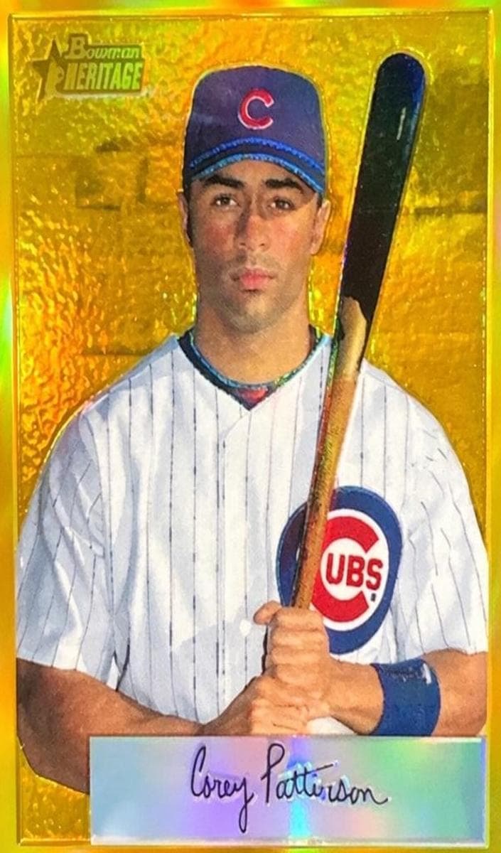 Corey Patterson 2002 bowman Bowman Heritage