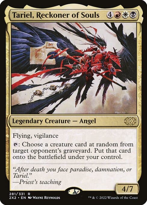 Tariel, Reckoner of Souls 2015 Magic: The Gathering