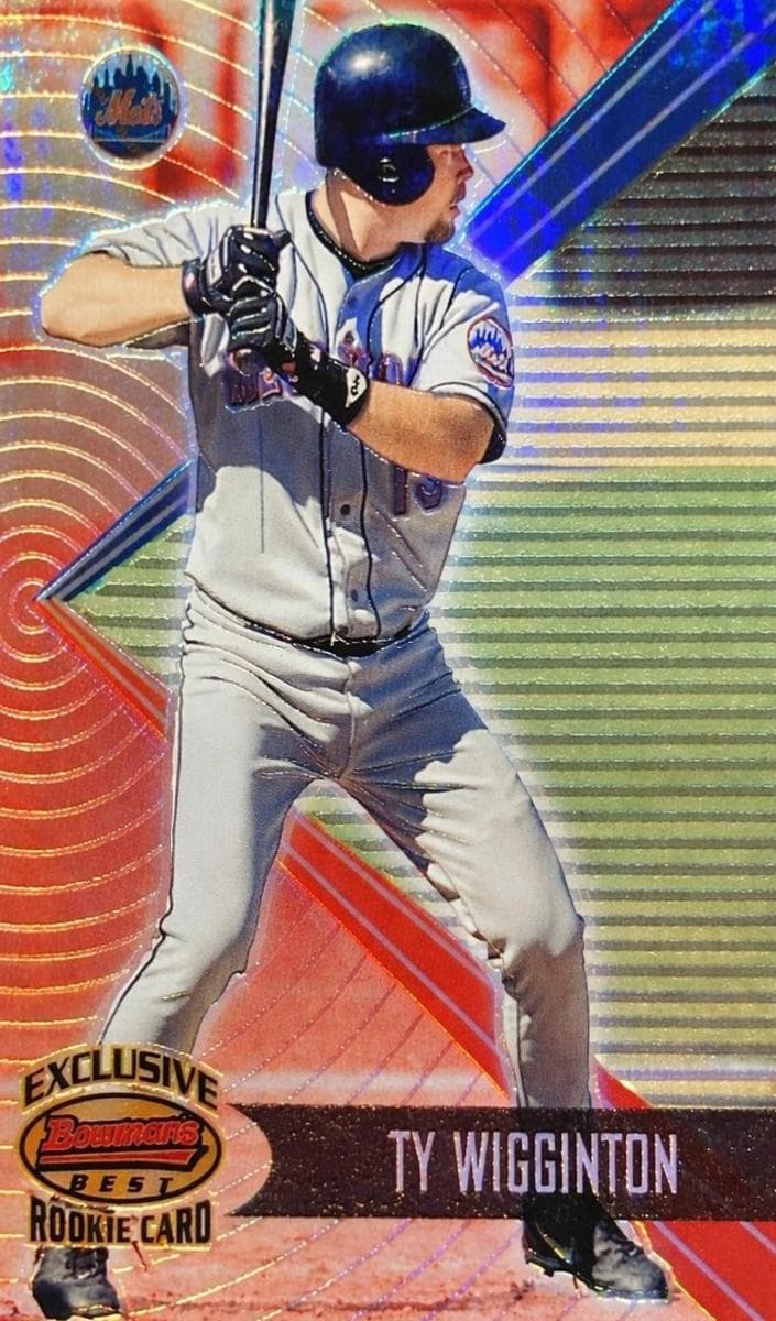 Ty Wigginton 2001 bowman Bowman's Best