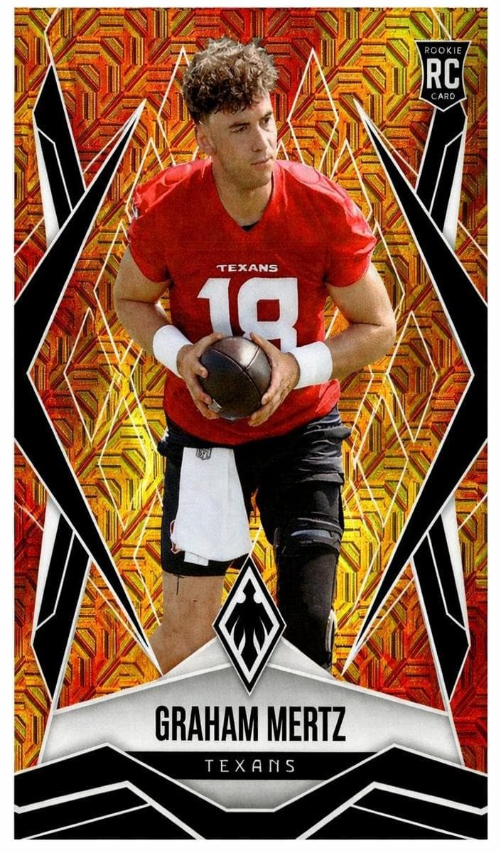 Graham Mertz trading card