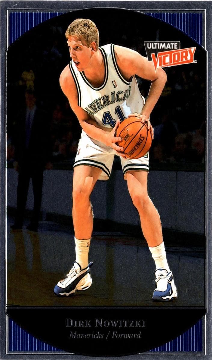 Dirk Nowitzki 1999 upper-deck Ultimate Victory