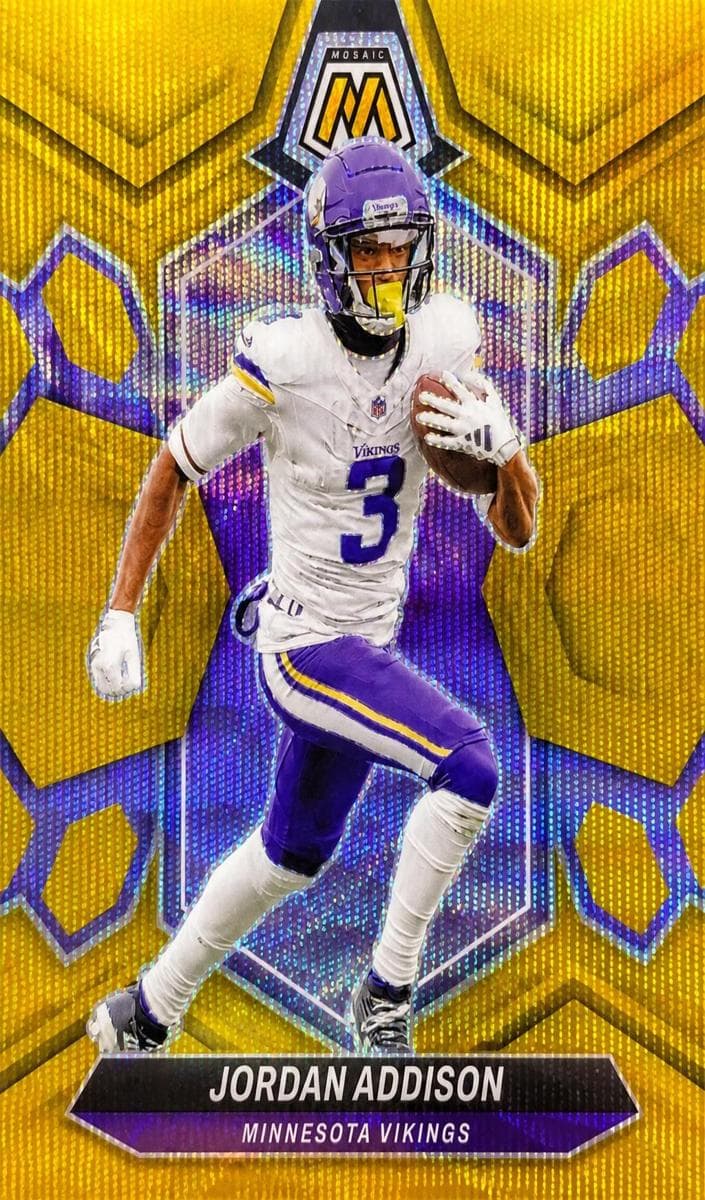 Jordan Addison 2024 panini Panini Mosaic
