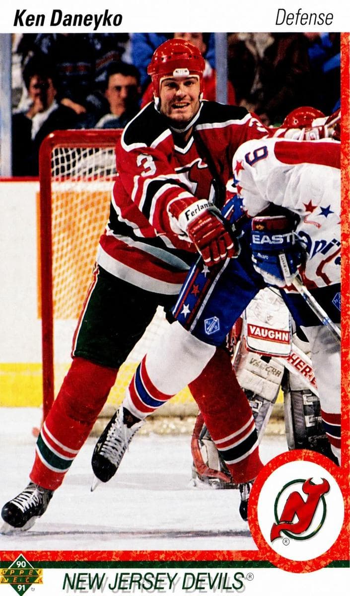 Ken Daneyko 1990 upper-deck Upper Deck