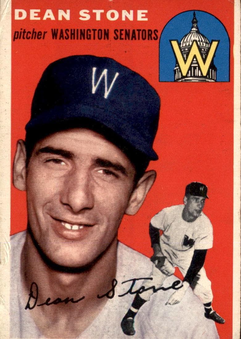 Dean Stone 1954 topps Topps