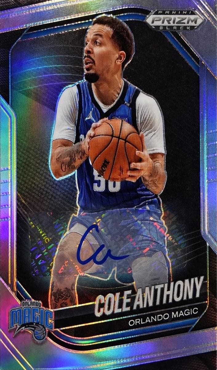 Cole Anthony 2024 panini Panini Prizm Black
