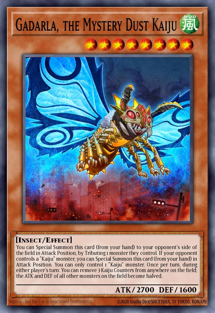 Gadarla, the Mystery Dust Kaiju #SDBT-EN009