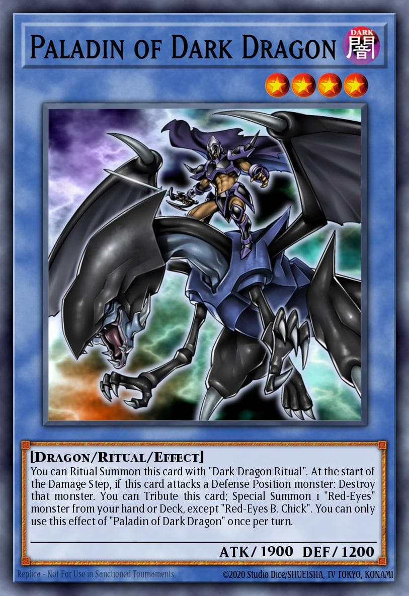 Paladin of Dark Dragon #DRL2-EN018