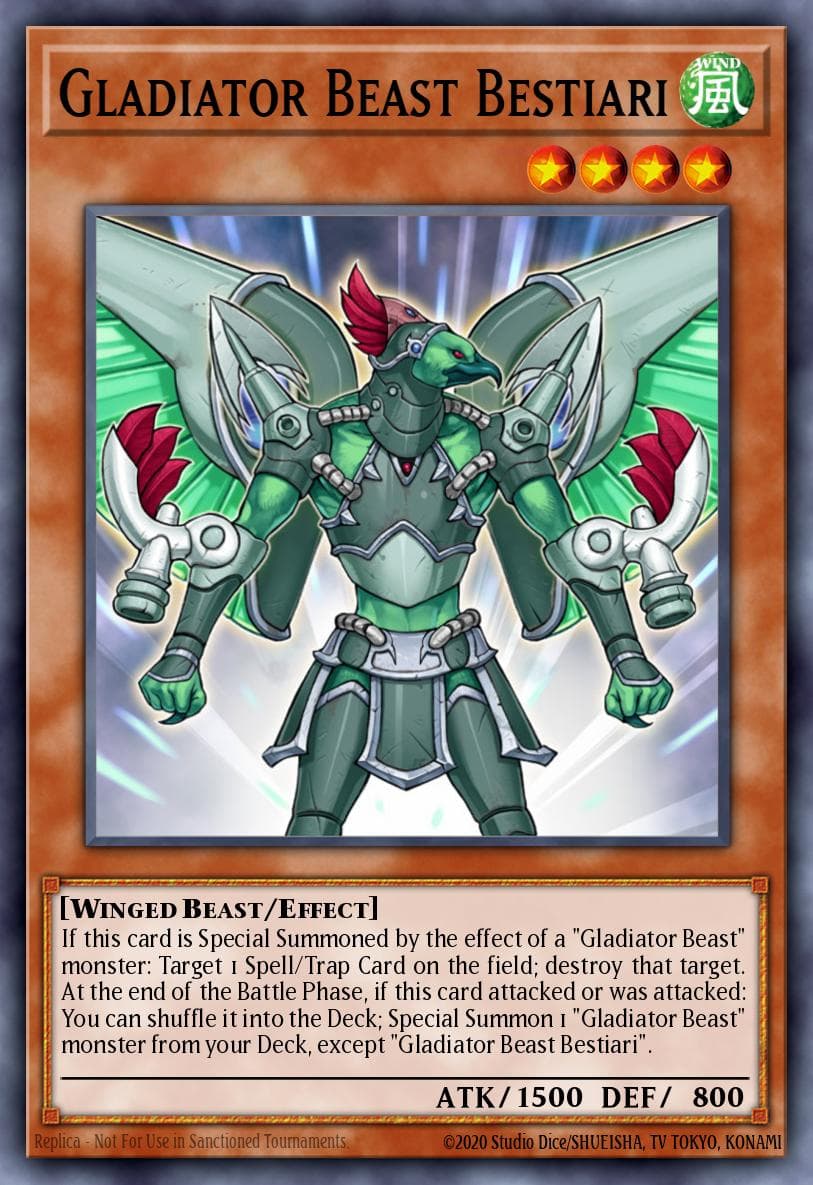 Gladiator Beast Bestiari #AP07-EN018