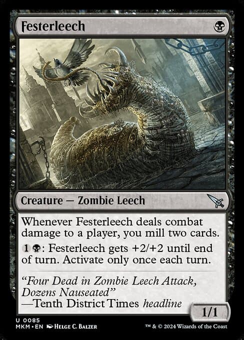 Festerleech 2024 Magic: The Gathering Murders at Karlov Manor