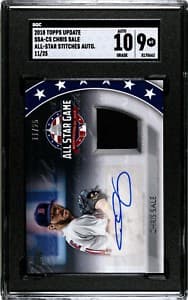 Chris Sale 2018 topps Topps Update